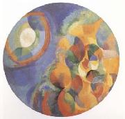 Delaunay, Robert Simulaneous Contrasts Sun and Moon (mk09) oil painting